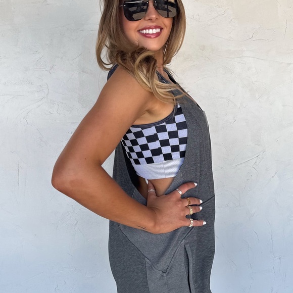 Blakeley Beach Please Romper Grey - Picture 3 of 8